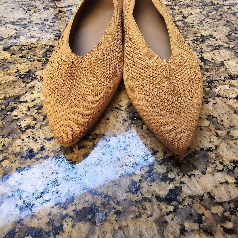 Everlane The 40 Hour Flat in Toffee Brown Women 10.5 NEW - Picture 5 of 7